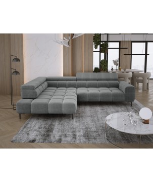 Narożnik PLAZA L Lewostronny w tkaninie EDEN 18 WERSAL