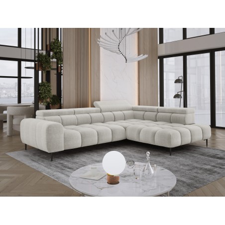 Narożnik PLAZA L Prawostronny w tkaninie EDEN 01 WERSAL