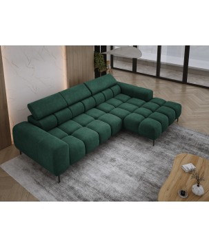 Narożnik PLAZA MINI Prawostronny w tkaninie CLOUD 39 WERSAL