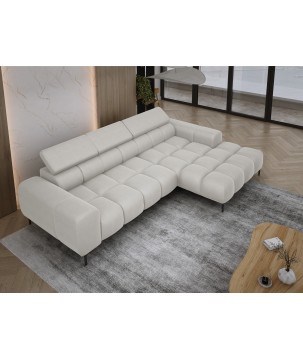 Narożnik PLAZA MINI Prawostronny w tkaninie SOLAR 03 WERSAL