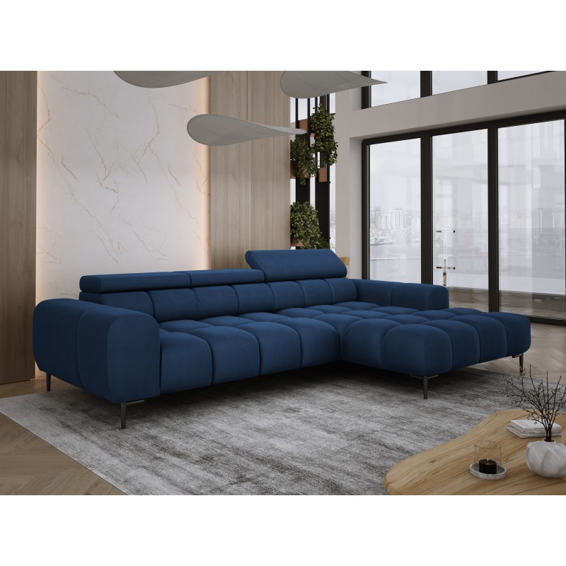 Narożnik PLAZA MINI Prawostronny w tkaninie SOLAR 79 WERSAL