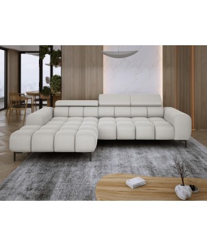 Narożnik PLAZA MINI Lewostronny w tkaninie SOLAR 03 WERSAL