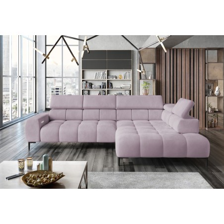 Narożnik PLAZA L Prawostronny w tkaninie Solar 61 WERSAL