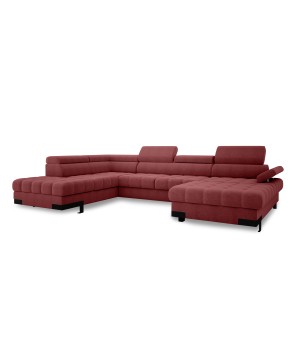 Narożnik SELVA XL Lewostronny z funkcją spania i pojemnikiem AUSTIN 08 WERSAL