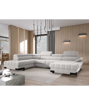 Narożnik SELVA XL Lewostronny z funkcją spania i pojemnikiem AUSTIN 17 WERSAL