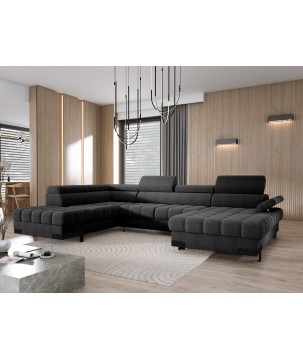 Narożnik SELVA XL Lewostronny z funkcją spania i pojemnikiem AUSTIN 21 WERSAL