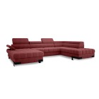 Narożnik SELVA XL Prawostronny z funkcją spania i pojemnikiem AUSTIN 08 WERSAL