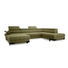 Narożnik SELVA XL Prawostronny z funkcją spania i pojemnikiem AUSTIN 12 WERSAL