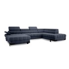 Narożnik SELVA XL Prawostronny z funkcją spania i pojemnikiem AUSTIN 15 WERSAL