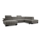 Narożnik SELVA XL Prawostronny z funkcją spania i pojemnikiem AUSTIN 19 WERSAL