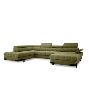 Narożnik SELVA XL Lewostronny z funkcją spania i pojemnikiem AUSTIN 12 WERSAL