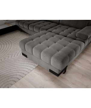 Narożnik SELVA XL Lewostronny z funkcją spania i pojemnikiem AUSTIN 19 WERSAL