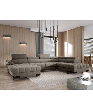 Narożnik SELVA XL Prawostronny z funkcją spania i pojemnikiem AUSTIN 05 WERSAL