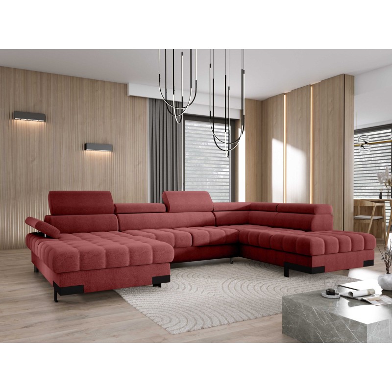 Narożnik SELVA XL Prawostronny z funkcją spania i pojemnikiem AUSTIN 08 WERSAL