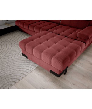 Narożnik SELVA XL Prawostronny z funkcją spania i pojemnikiem AUSTIN 08 WERSAL