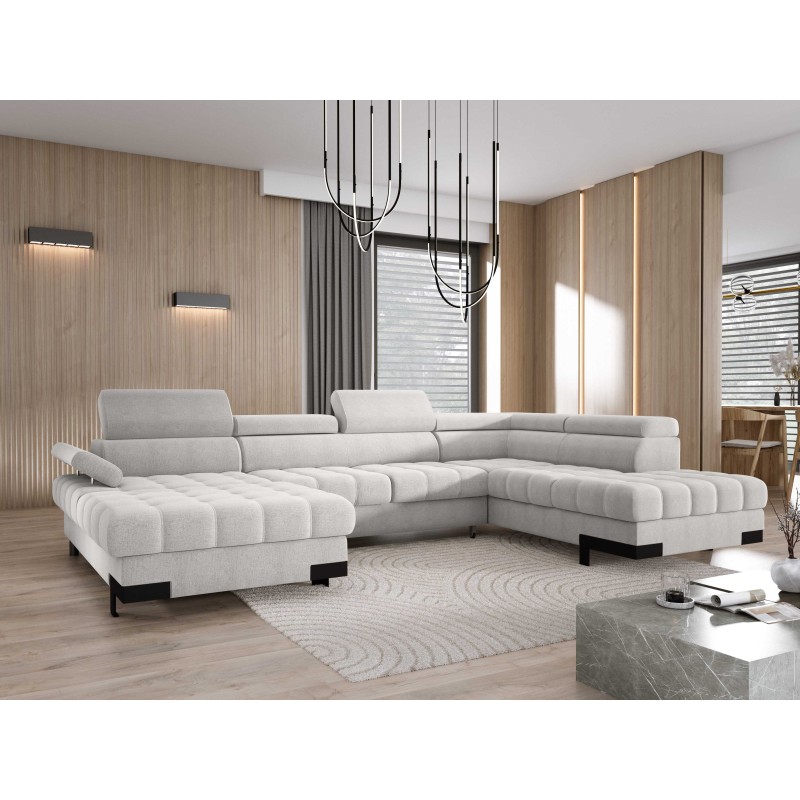 Narożnik SELVA XL Prawostronny z funkcją spania i pojemnikiem AUSTIN 17 WERSAL