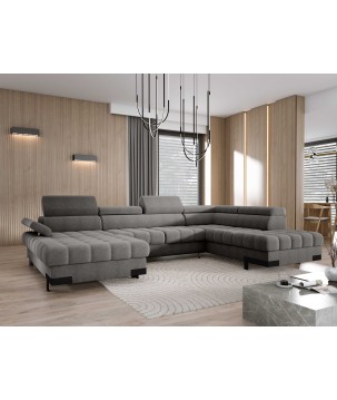 Narożnik SELVA XL Prawostronny z funkcją spania i pojemnikiem AUSTIN 19 WERSAL