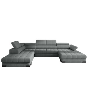 Narożnik SELVA XL Lewostronny z funkcją spania w tkaninie MEMPHIS 06 WERSAL