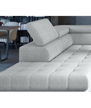 Narożnik SELVA XL Lewostronny z funkcją spania w tkaninie MEMPHIS 16 WERSAL