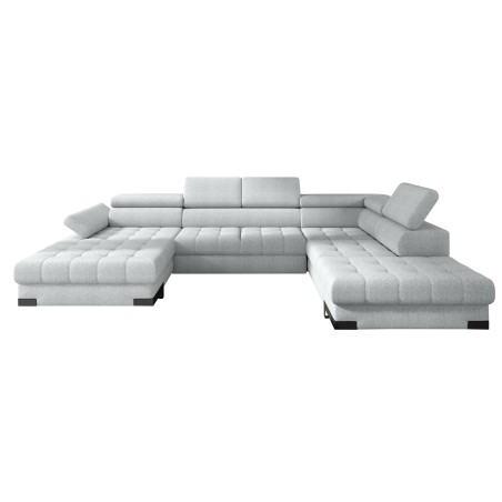 Narożnik SELVA XL Prawostronny z funkcją spania w tkaninie MEMPHIS 16 WERSAL