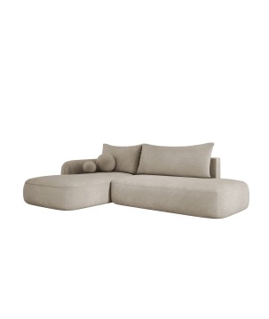 Narożnik BABU z funkcją spania układ L Lewy Tkanina CLOUD 03