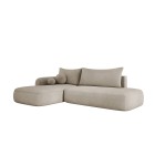 Narożnik BABU z funkcją spania układ L Lewy Tkanina CLOUD 03