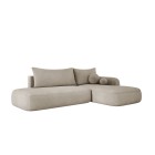 Narożnik BABU z funkcją spania układ L Prawy Tkanina CLOUD 03