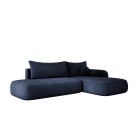 Narożnik BABU z funkcją spania układ L Prawy Tkanina CLOUD 79