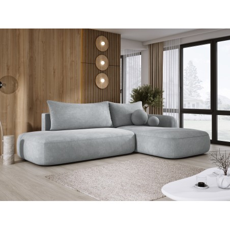 Narożnik BABU z funkcją spania układ L Prawy Tkanina CLOUD 81