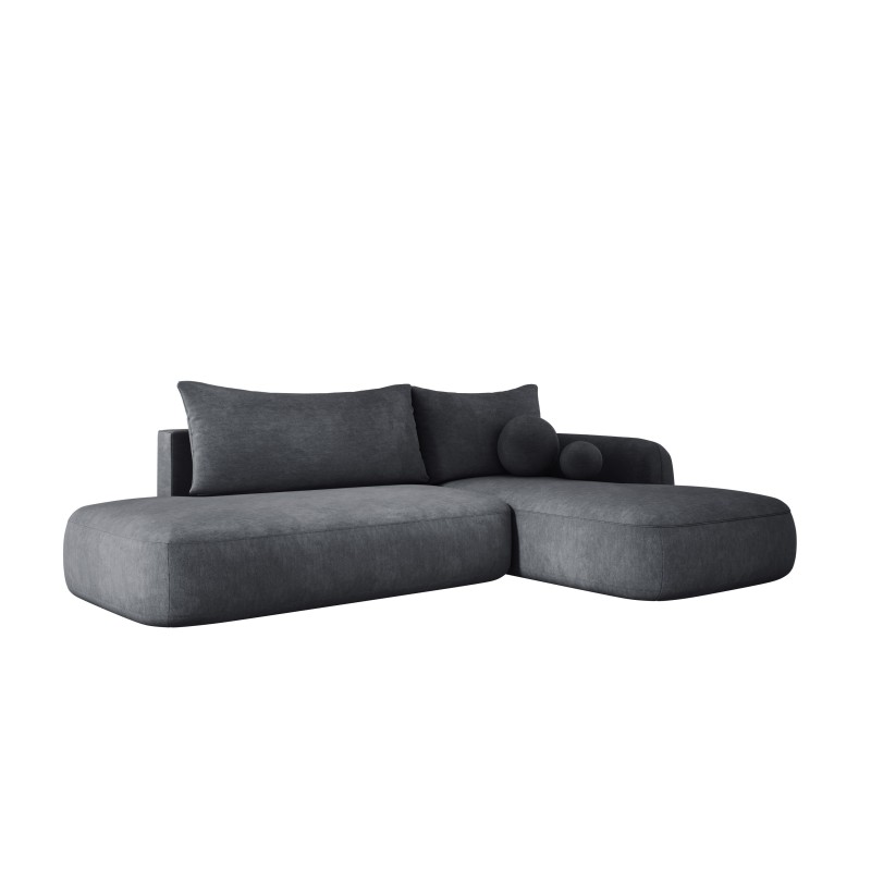 Narożnik BABU z funkcją spania układ L Prawy Tkanina CLOUD 91