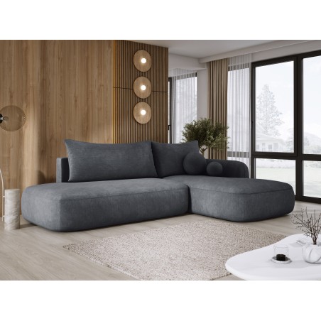 Narożnik BABU z funkcją spania układ L Prawy Tkanina CLOUD 91