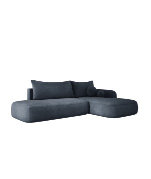 Narożnik BABU z funkcją spania układ L Prawy Tkanina CLOUD 97