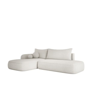 Narożnik BABU z funkcją spania układ L Lewy Tkanina NOWORNEVER 01