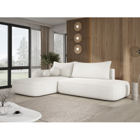 Narożnik BABU z funkcją spania układ L Lewy Tkanina NOWORNEVER 01