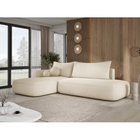 Narożnik BABU z funkcją spania układ L Lewy Tkanina NOWORNEVER 02