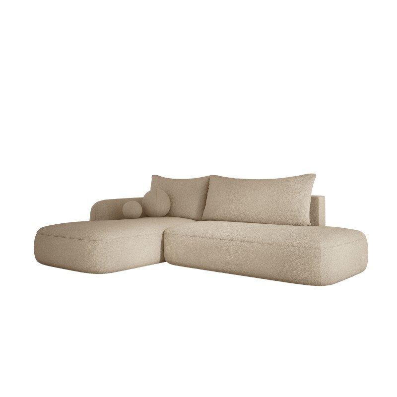 Narożnik BABU z funkcją spania układ L Lewy Tkanina NOWORNEVER 06