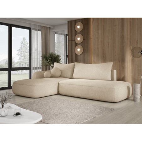 Narożnik BABU z funkcją spania układ L Lewy Tkanina NOWORNEVER 06