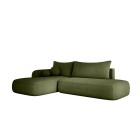 Narożnik BABU z funkcją spania układ L Lewy Tkanina NOWORNEVER 56