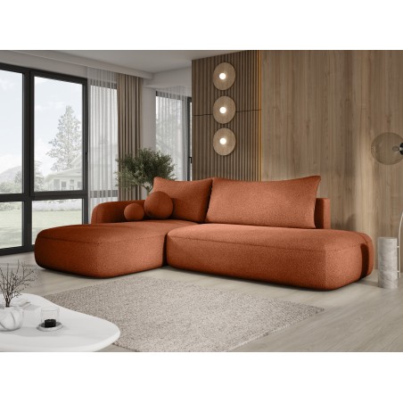 Narożnik BABU z funkcją spania układ L Lewy Tkanina NOWORNEVER 79