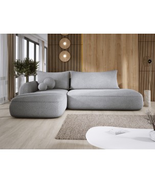 Narożnik BABU z funkcją spania układ L Lewy Tkanina NOWORNEVER 92