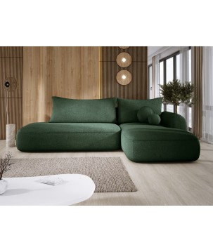 Narożnik BABU z funkcją spania układ L Prawy Tkanina NOWORNEVER 38