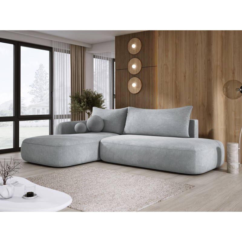 Narożnik BABU z funkcją spania układ L Lewy Tkanina CLOUD 81