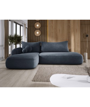 Narożnik BABU z funkcją spania układ L Lewy Tkanina CLOUD 97