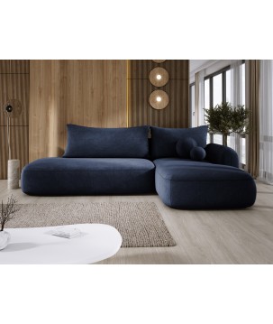 Narożnik BABU z funkcją spania układ L Prawy Tkanina CLOUD 79