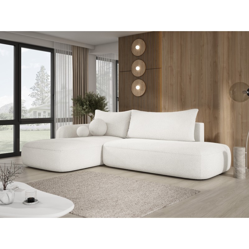 Narożnik BABU z funkcją spania układ L Lewy Tkanina NOWORNEVER 01