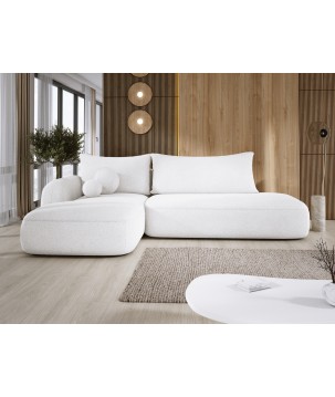 Narożnik BABU z funkcją spania układ L Lewy Tkanina NOWORNEVER 01