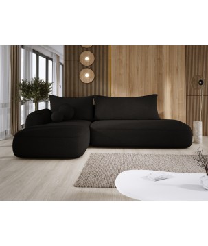 Narożnik BABU z funkcją spania układ L Lewy Tkanina NOWORNEVER 16