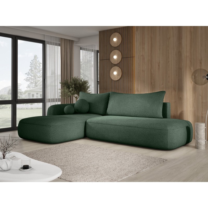 Narożnik BABU z funkcją spania układ L Lewy Tkanina NOWORNEVER 38