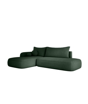 Narożnik BABU z funkcją spania układ L Lewy Tkanina NOWORNEVER 38