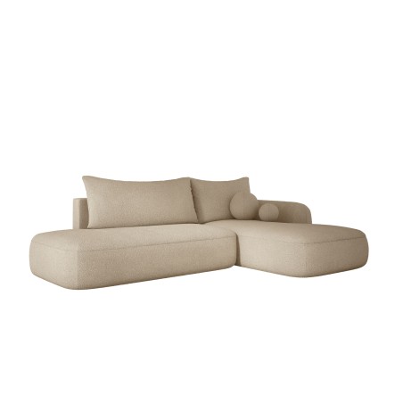 Narożnik BABU z funkcją spania układ L Prawy Tkanina NOWORNEVER 06